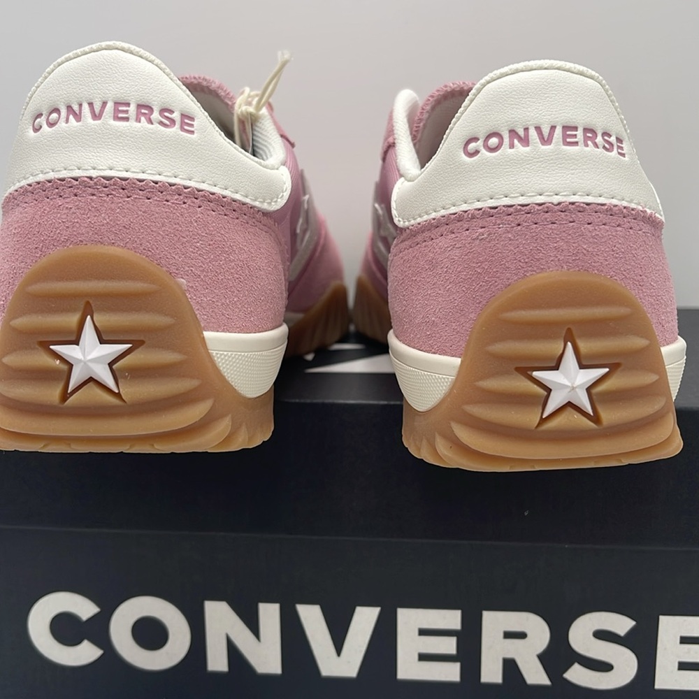 Converse Men’s RUN STAR TRAINER OX LOTUS PINK/EGRET/WHITE A13362C Sneakers - Picture 14 of 16